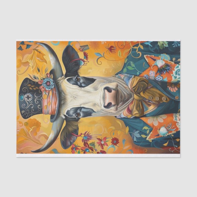 Cow Mania16 Tissue Paper (Front)