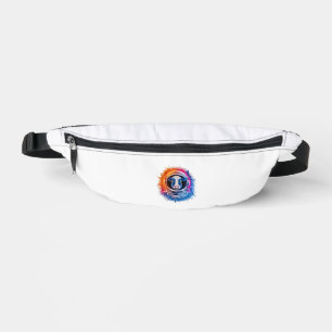 Cow Men Woman Cow Colourful Space Astronaut Cow Fanny Pack