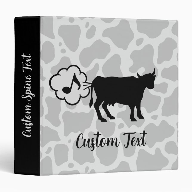 Cow Methane Icon Binder (Front/Spine)