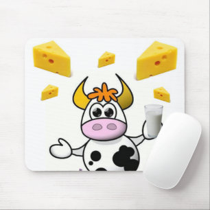 Cow Milk Cheese Mouse Pad! Mouse Pad