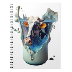 Cow milk notebook