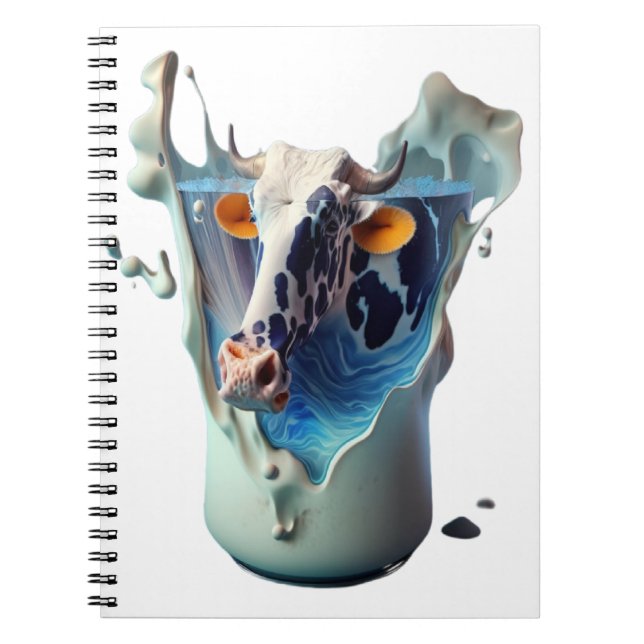 Cow milk  notebook (Front)