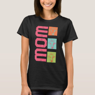 Cow Mom Mother's Day Cow Wife Farm Animal Farmer T-Shirt