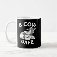Cow Mooey Mormon LDS Funny 8 Cow Wife Men Women T 