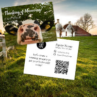 Cow moving referral real estate marketing sell