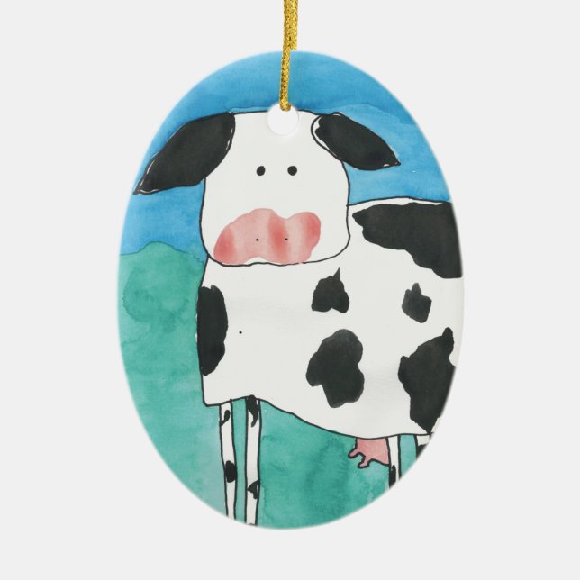 Cow Ornament (Front)