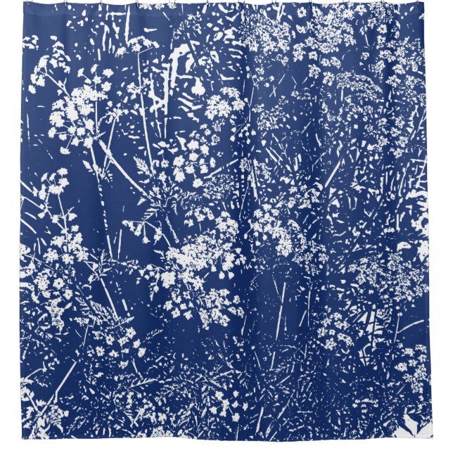 Cow Parsley Cyanotype Style (Front)