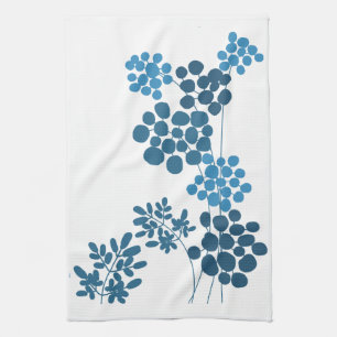 Cow parsley  kitchen towel