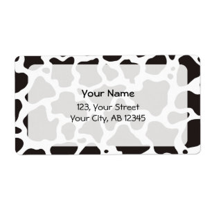 Cow pattern background