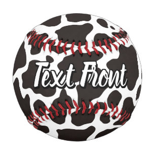 Cow Pattern Baseball