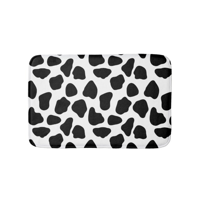 Cow pattern bath mat (Front)