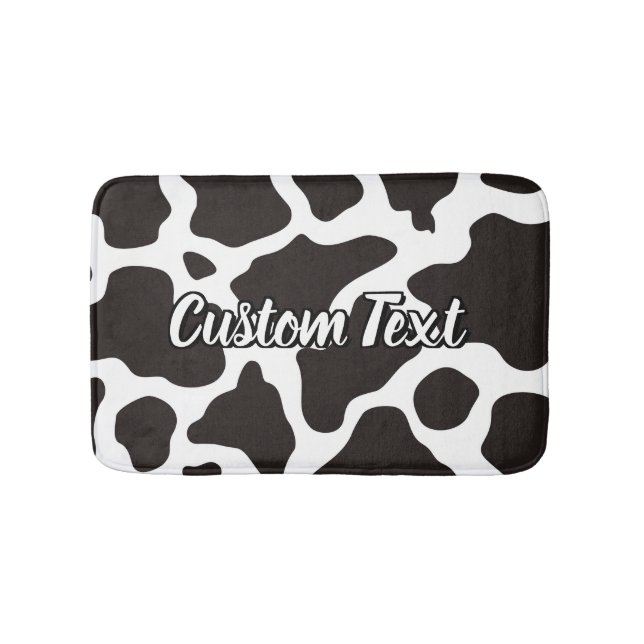 Cow Pattern Bath Mat (Front)