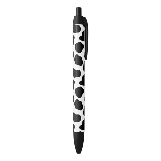 Cow pattern black ink pen (Bottom (Vertical))