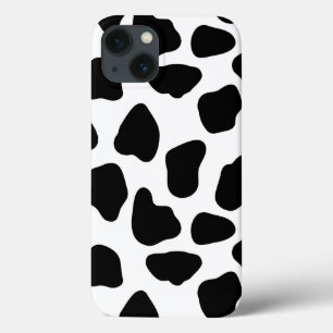 Cow pattern iPhone 13 case