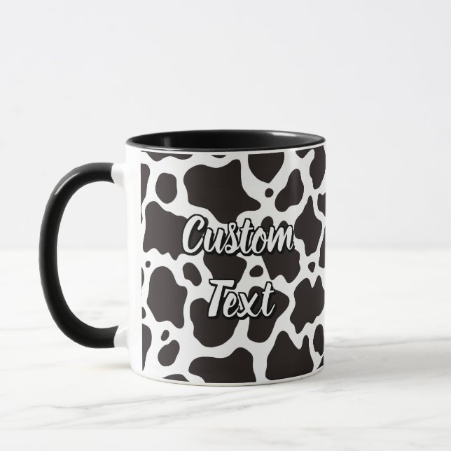 Cow Pattern Mug (Left)