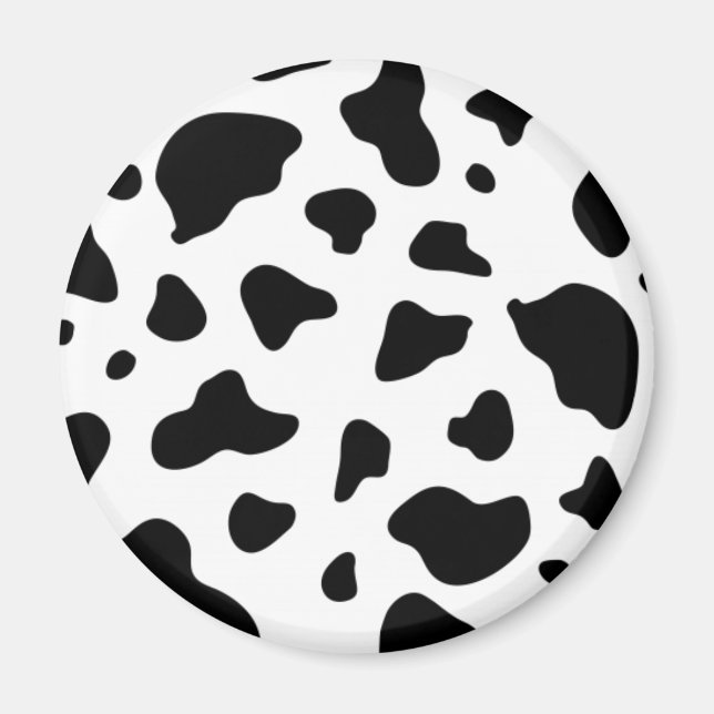 Cow Pattern Print Magnet (Front)