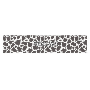 Cow Pattern Short Table Runner