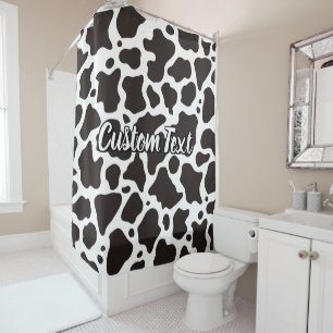 Cow Pattern Shower Curtain
