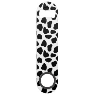 Cow pattern speed bottle opener