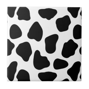 Cow pattern tile