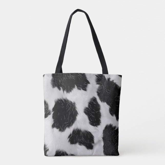 Cow pattern tote (Back)