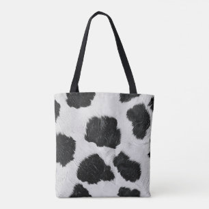 Cow pattern tote bag