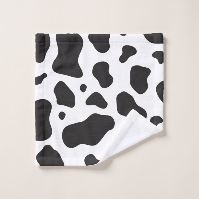 Cow Pattern Wash Cloth (Wash Cloth)