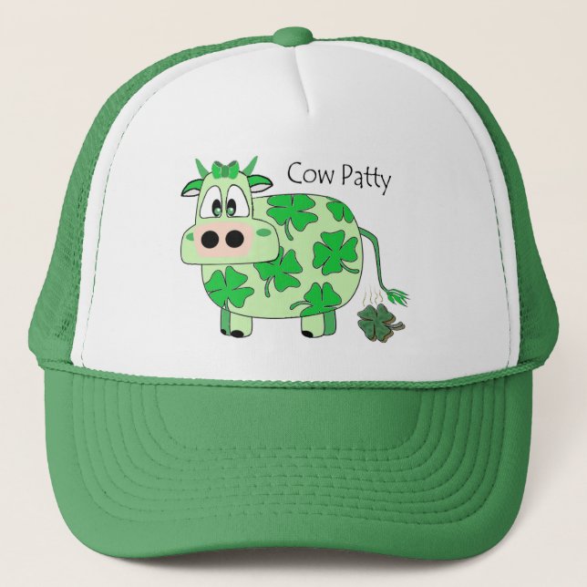 Cow Patty St Patrick's Day Hat (Front)