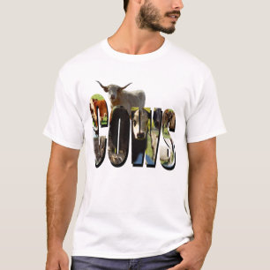 Cow Picture Logo With Cows, T-Shirt