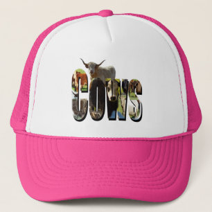 Cow Picture Logo With Highland Cow, Trucker Hat