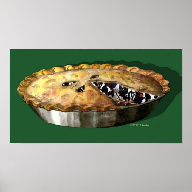 'Cow Pie' Poster (Front)