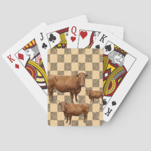 Cow Playing Card Deck