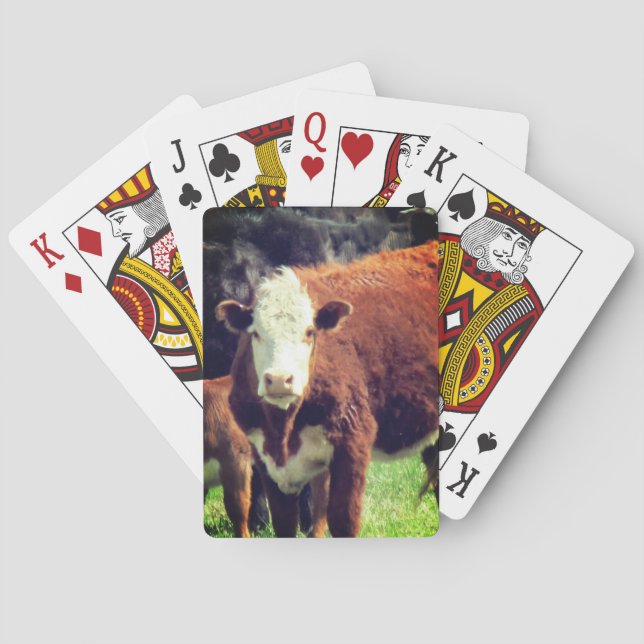 Cow Playing Cards (Back)
