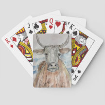 Cow Playing Cards
