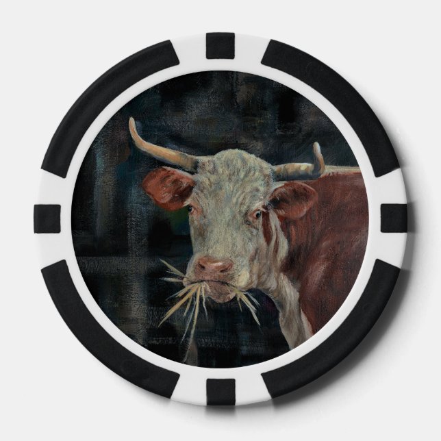 Cow Poker Chip (Front)