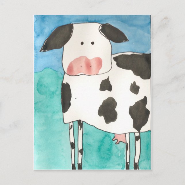 Cow Postcard (Front)