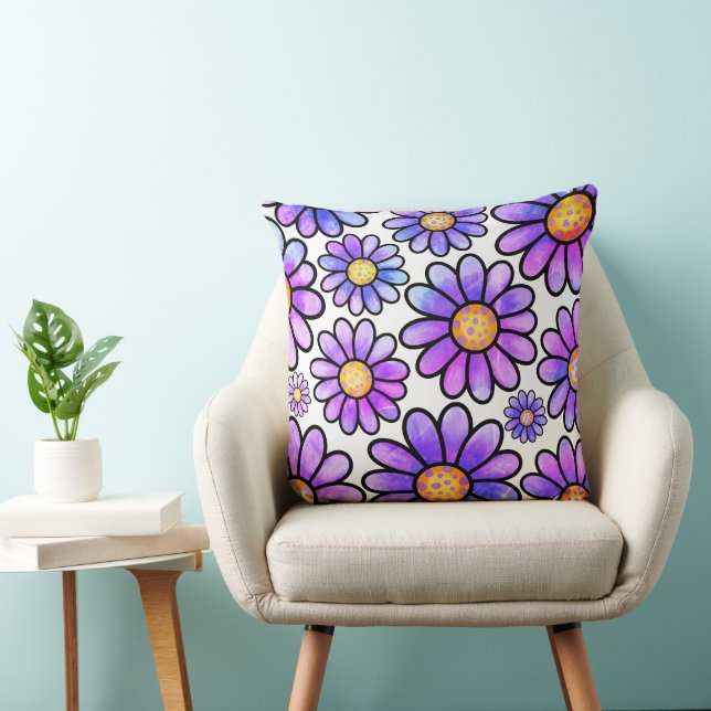 Cow Pow 20x20 Throw Pillow (Chair)