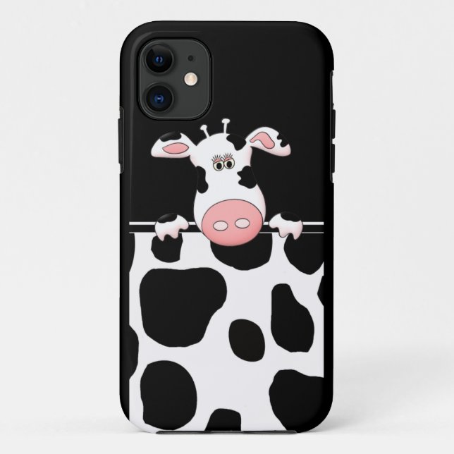 Cow Print Case-Mate iPhone Case (Back)