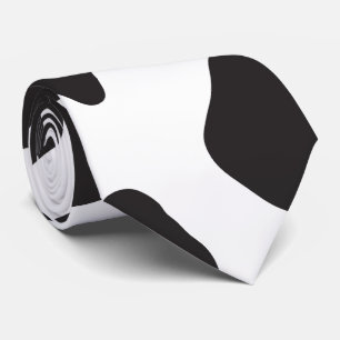 Cow Print, Cow Pattern, Cow Spots, Black And White Tie
