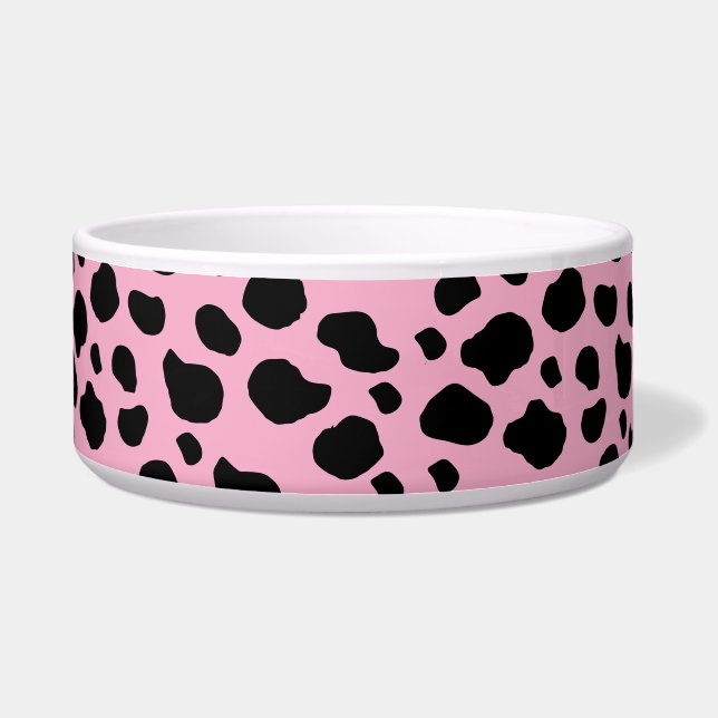 Cow Print, Cow Pattern, Cow Spots, Pink Cow (Front)