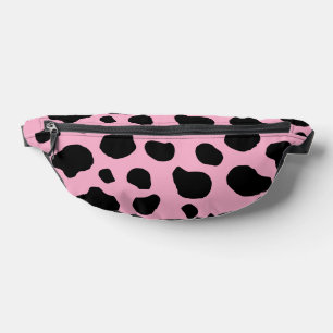 Cow Print, Cow Pattern, Cow Spots, Pink Cow Fanny Pack