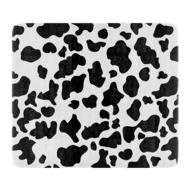 Cow Print Cutting Board (Front)