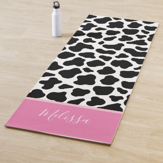 Cow Print Farm Animal Pattern Yoga Gift Yoga Mat
