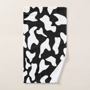 Cow Print Hand Towel