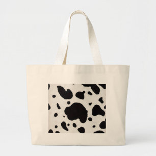 Cow Print Large Tote Bag