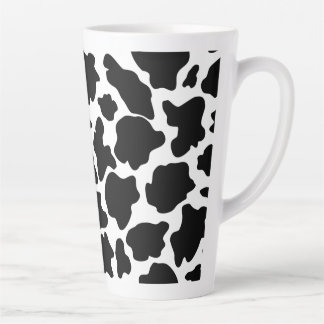 Cow Print Latte Mug