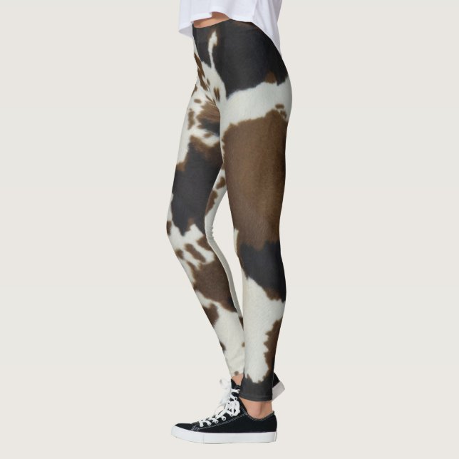 Cow Print Leggings (Left)