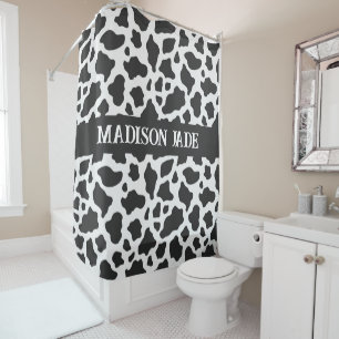 Cow Print Monogram Minimal Animal Print