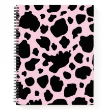 Cow Print on President Pink