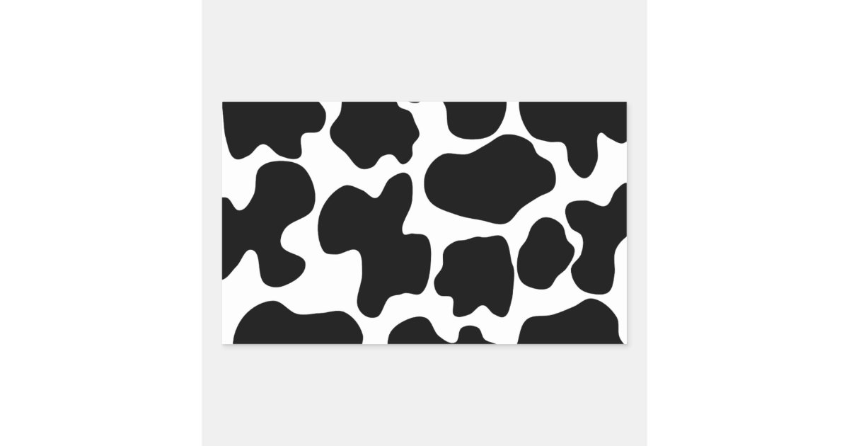 Download Cow Print Pattern Sticker | Zazzle.ca